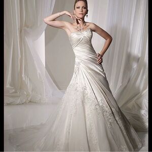 Sophia tolli lizbeth designer wedding dress